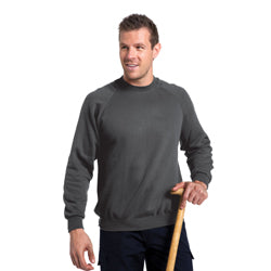 Russell Mens Raglan Long Sleeve Crew Neck Sweatshirt