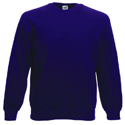 Fruit Of The Loom Raglan Sweatshirt