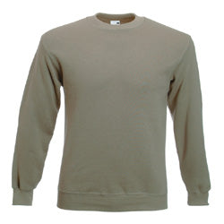 Fruit Of The Loom Set In Sleeve Sweatshirt