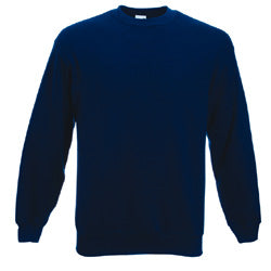 Fruit Of The Loom Set In Sleeve Sweatshirt