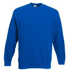 Fruit Of The Loom Set In Sleeve Sweatshirt