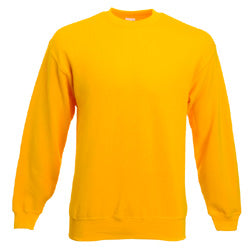 Fruit Of The Loom Set In Sleeve Sweatshirt