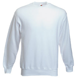 Fruit Of The Loom Set In Sleeve Sweatshirt