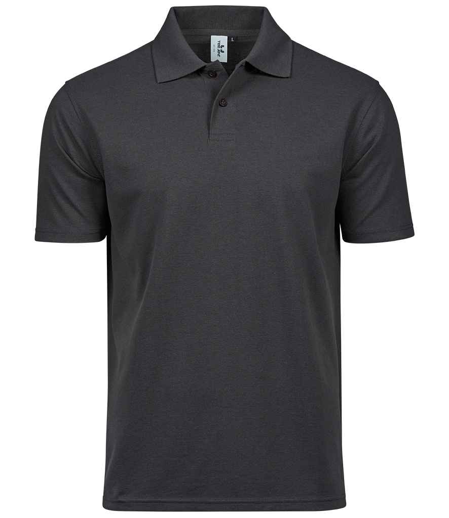Tee Jays Power Organic Piqué Polo Shirt - Dark Grey
