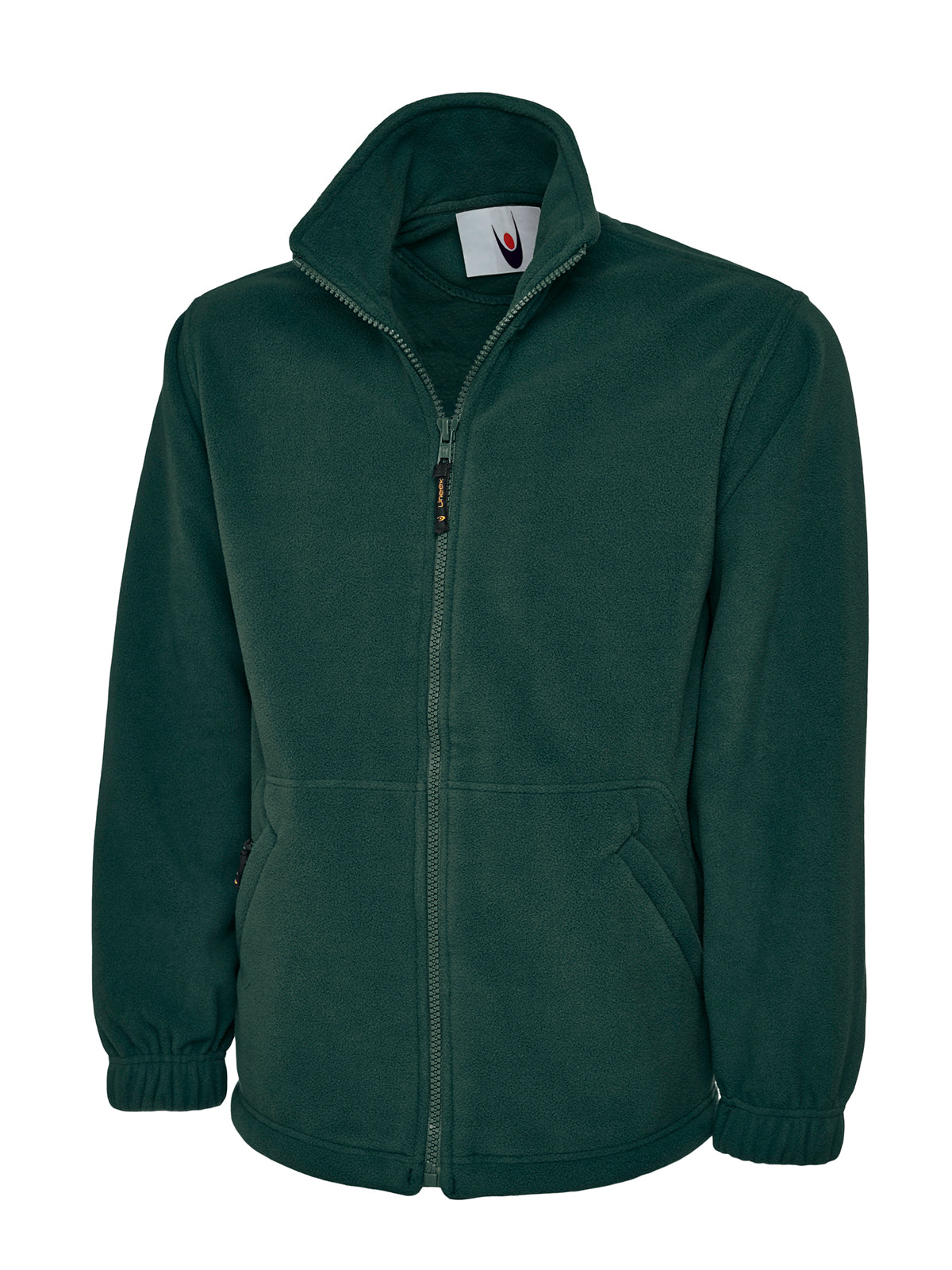 Classic Full Zip Micro Fleece Jacket - Bottle Green