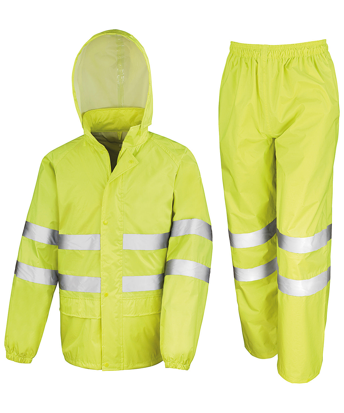 Hi-Vis Waterproof Suit - Yellow