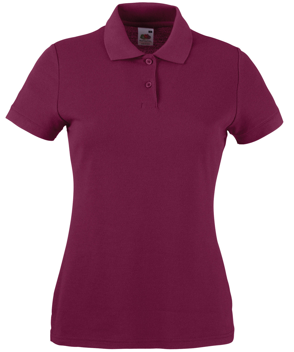 Women's 65/35 polo - Burgundy