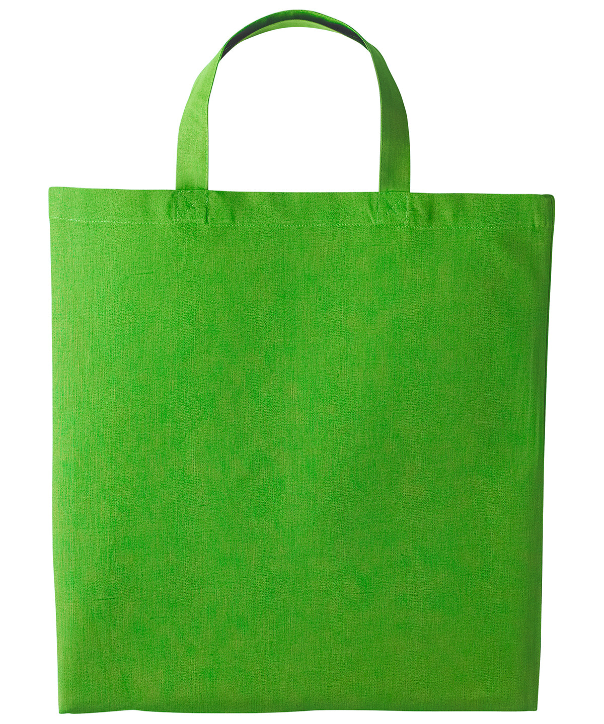 Cotton shopper short handle - Kiwi