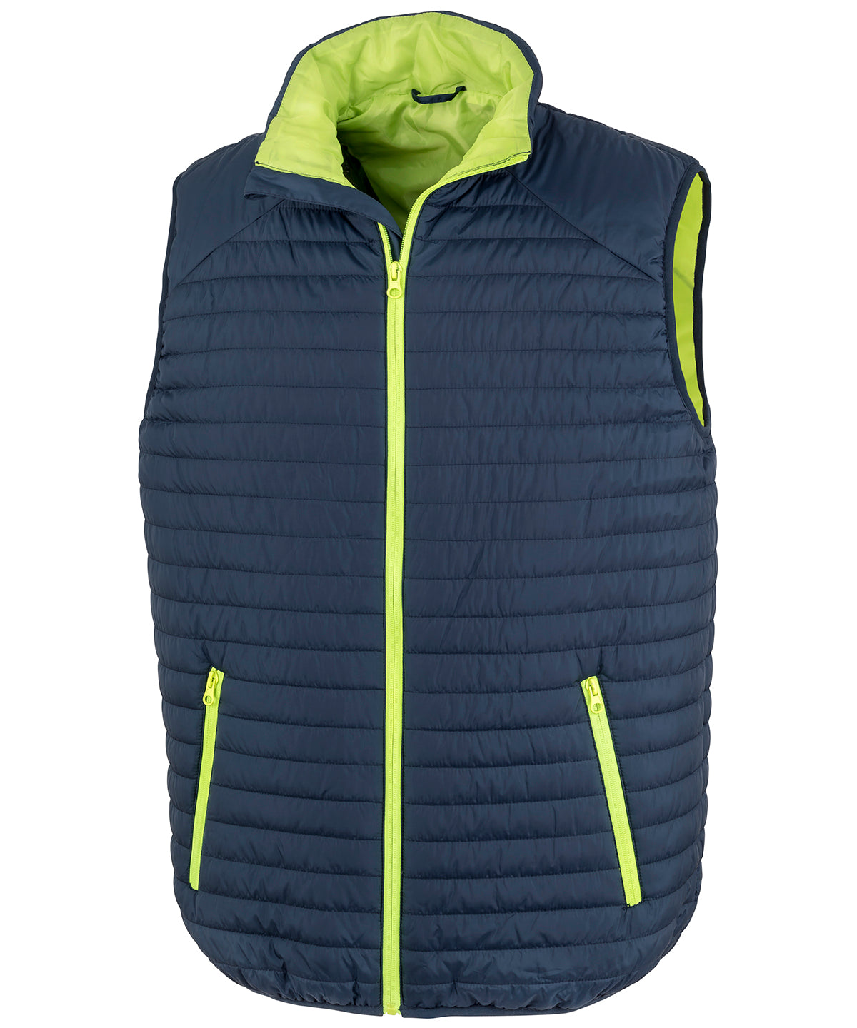 Thermoquilt gilet - Navy/ Lime