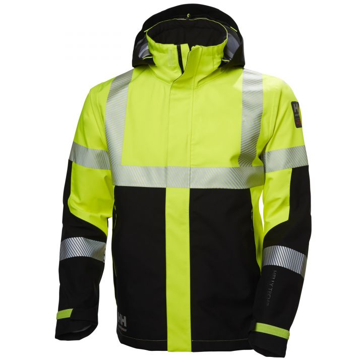ICU SHELL JACKET - 369 YELLOW/EBONY