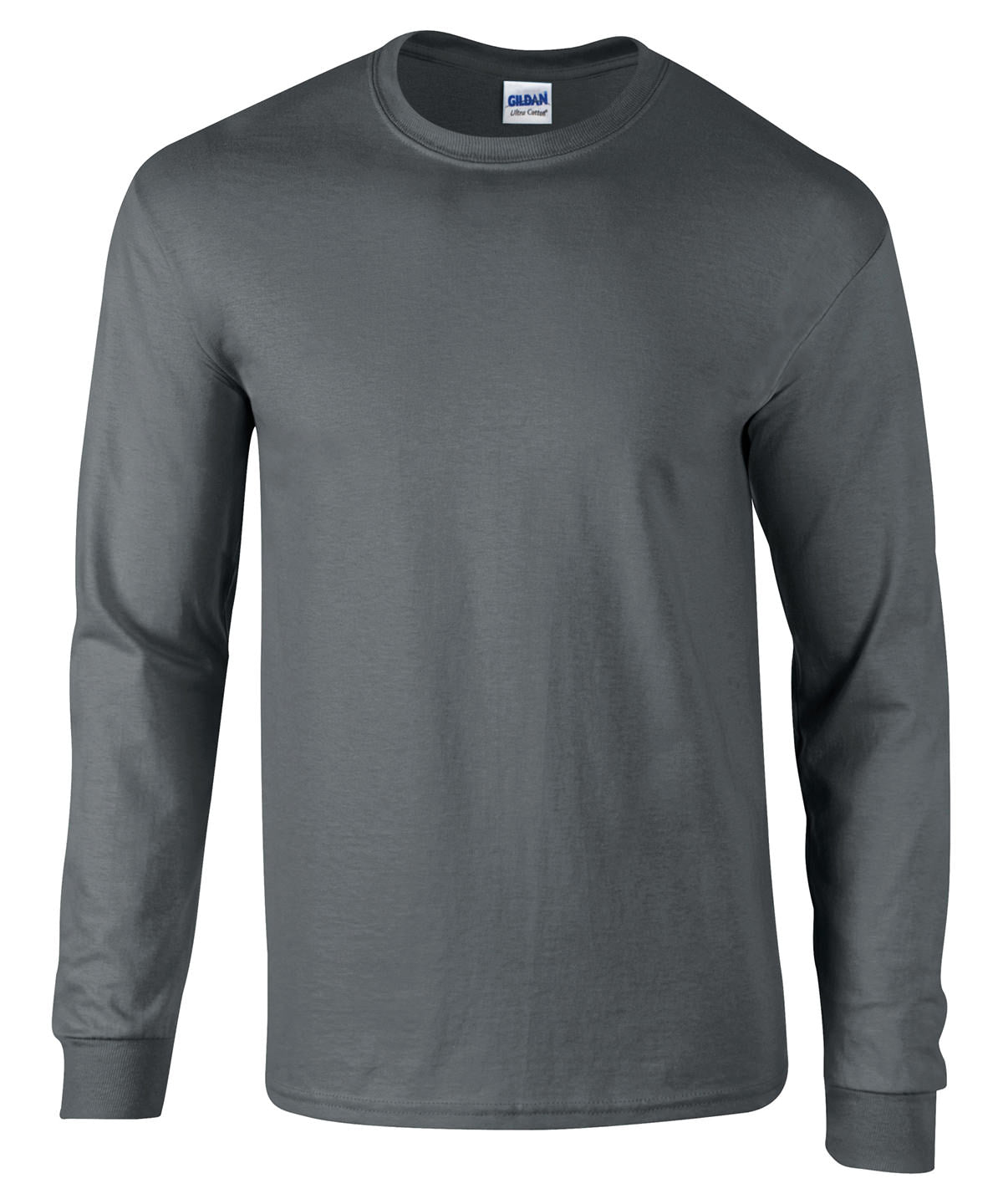 Ultra Cotton™ adult long sleeve t-shirt - Charcoal