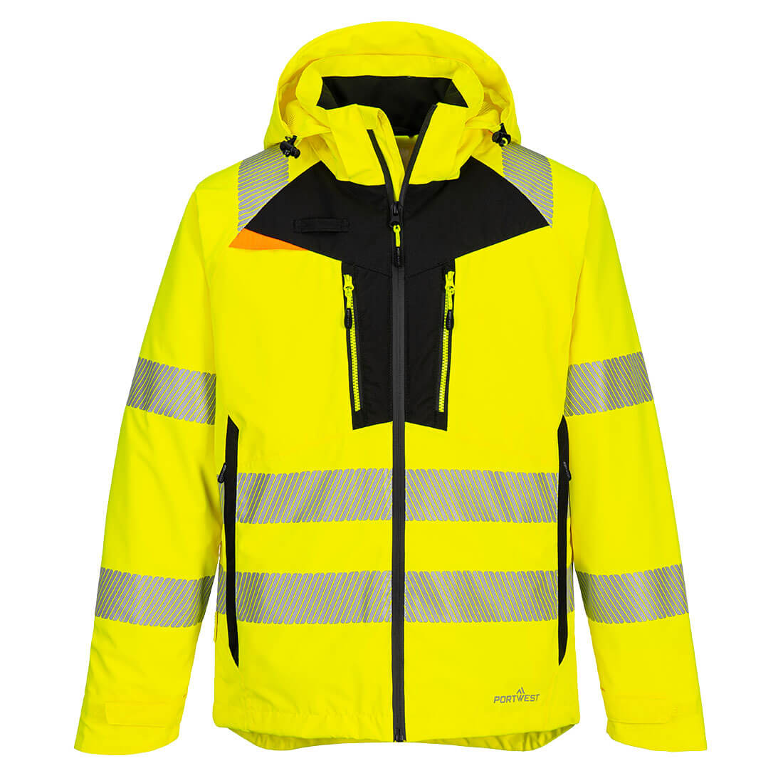 DX4 Hi-Vis Rain Jacket  - Yellow