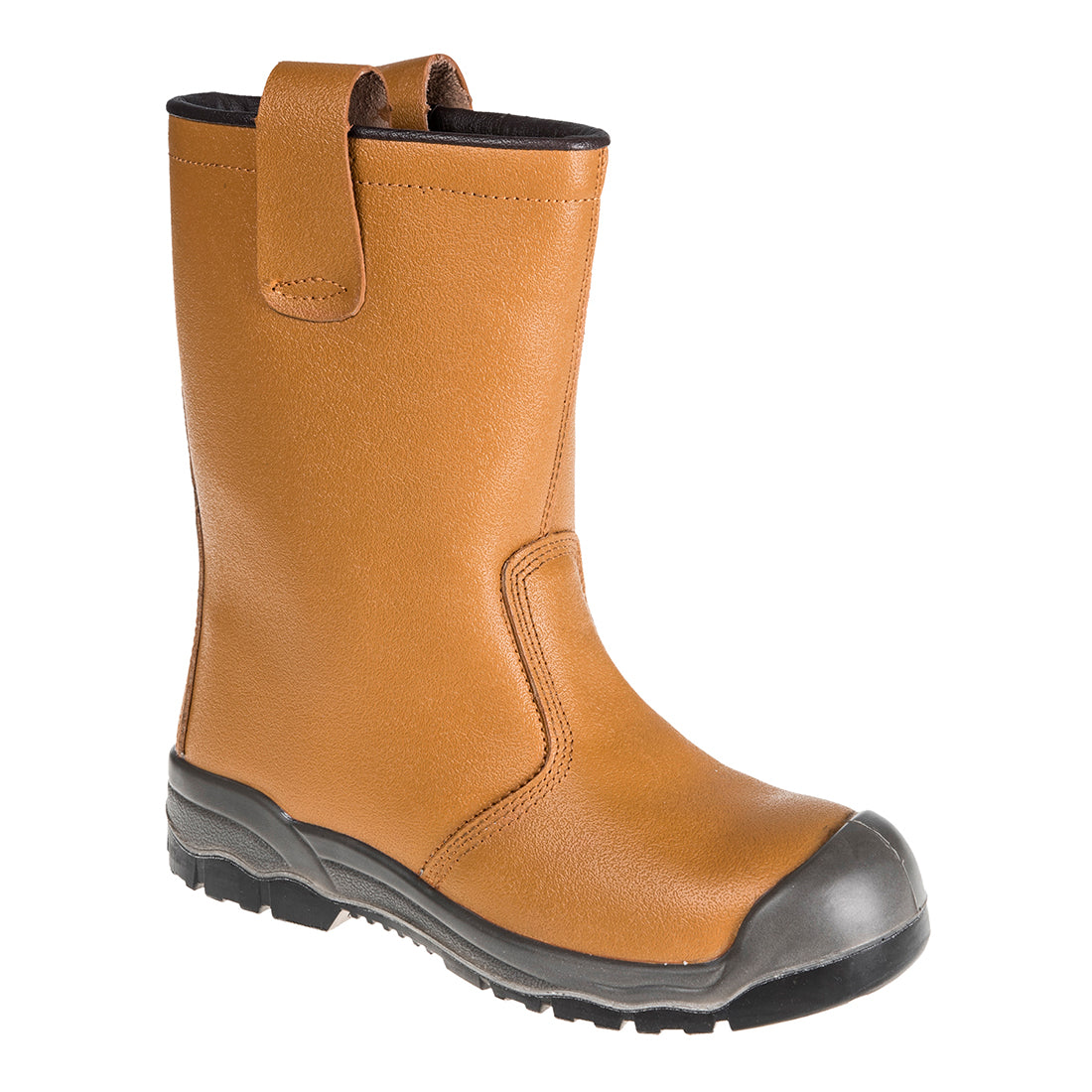 Steelite Rigger Boot S1P CI (With scuff cap) - Tan