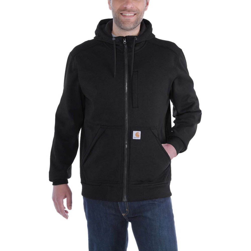 Carhartt Mens Wind Fighter Water Repellant Hooded Sweatshirt Top