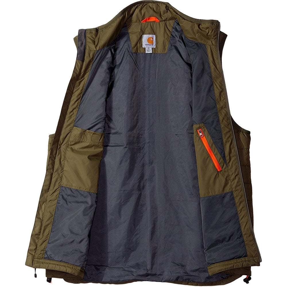 Carhartt Mens Gilliam Nylon Polyester Insulated Vest Gilet Bodywarmer