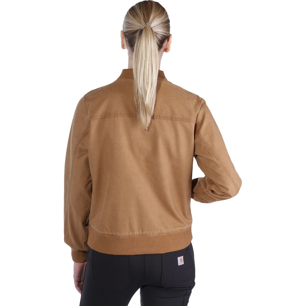 Carhartt Womens 102524 Crawford Rugged Flex Mesh Bomber Jacket