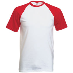Fruit of the Loom Baseball T Shirt