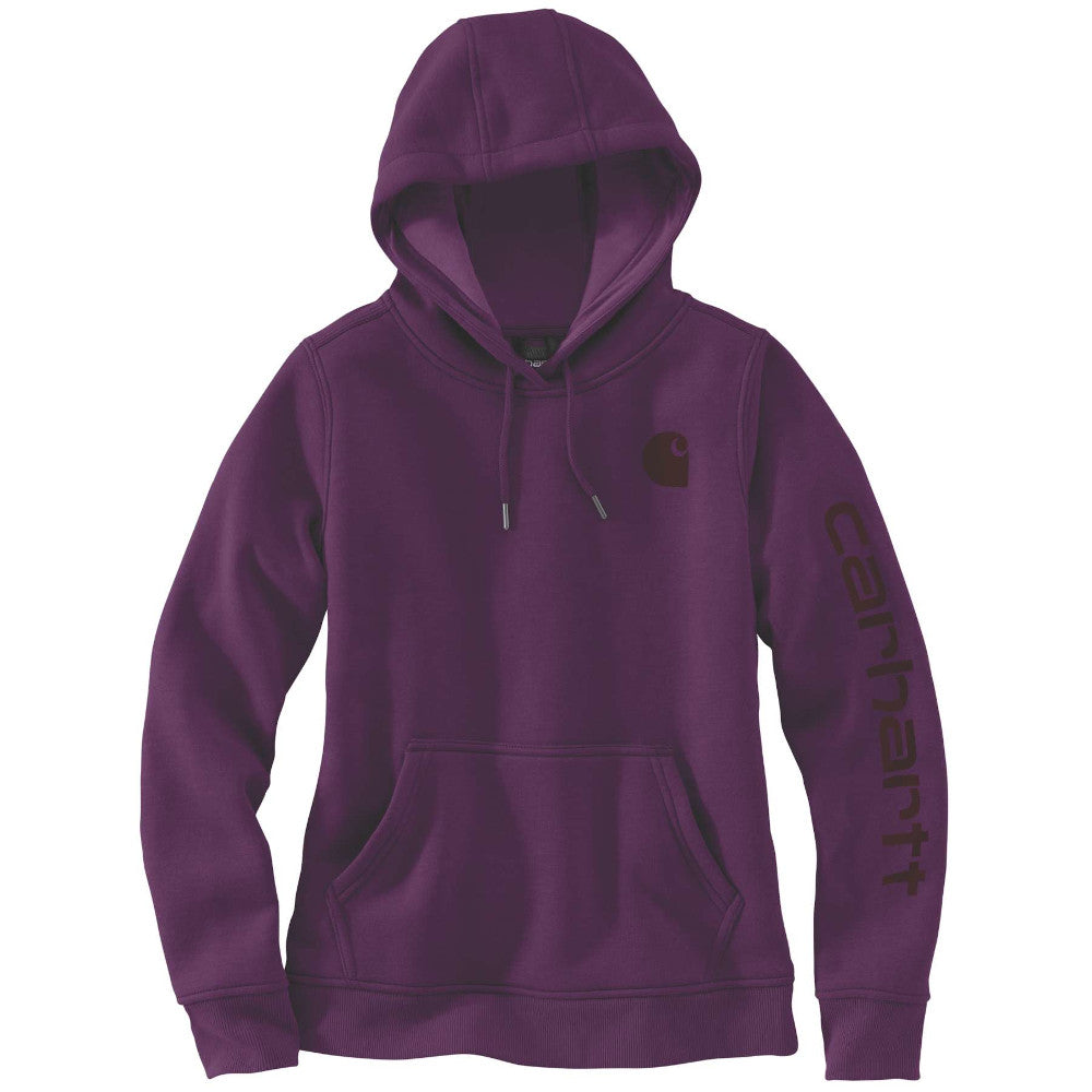 Carhartt Womens Clarksburg Pullover Hooded Logo Sweatshirt
