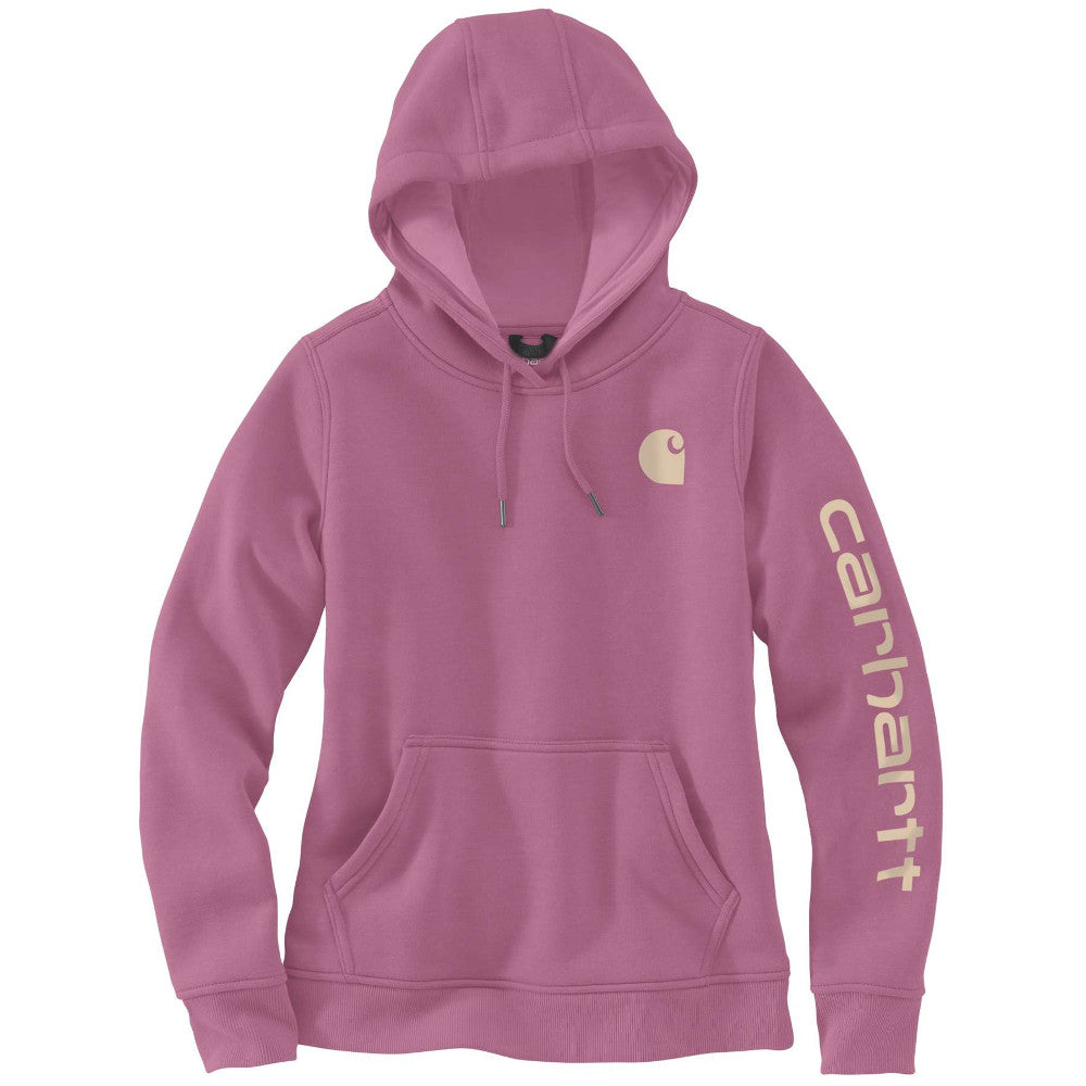 Carhartt Womens Clarksburg Pullover Hooded Logo Sweatshirt