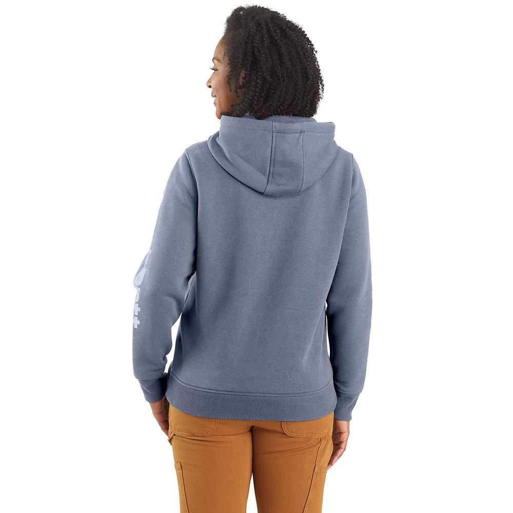 Carhartt Womens Clarksburg Pullover Hooded Logo Sweatshirt