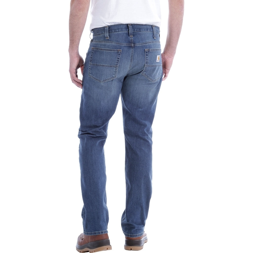 Carhartt Mens Rugged Flex Relaxed Straight Cut Denim Jeans