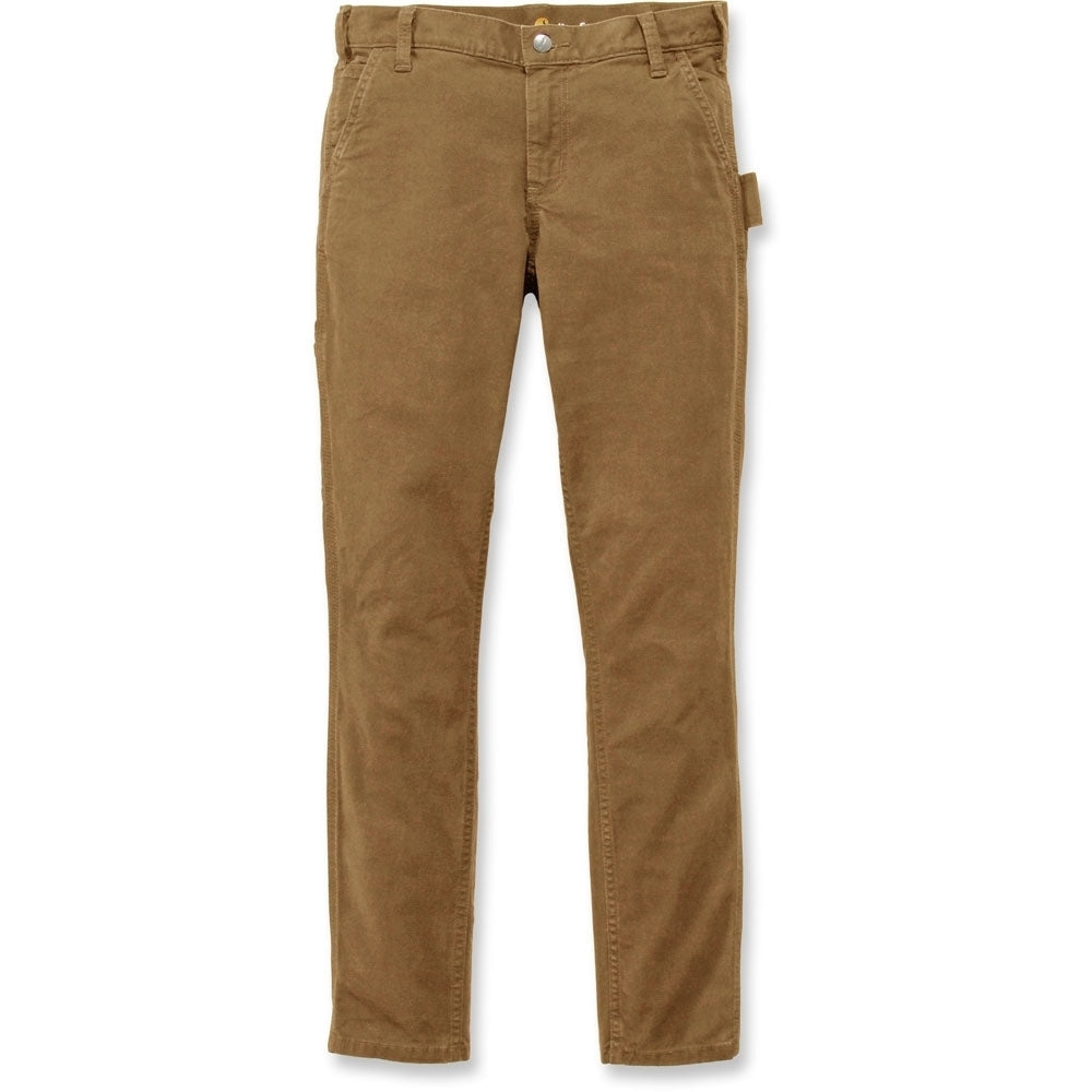 Carhartt Womens Slim-Fit Crawford Rugged Stretch Trousers