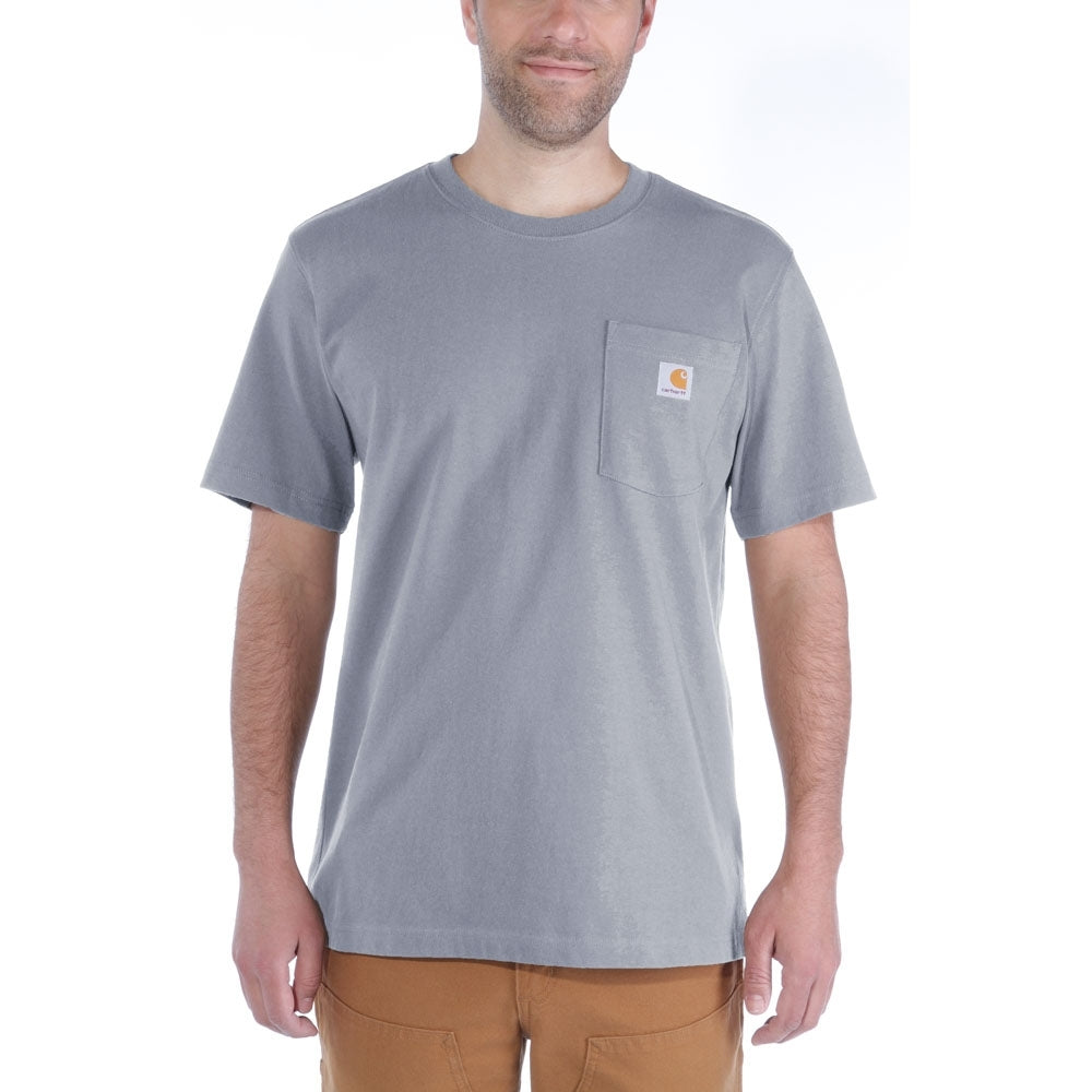 Carhartt Mens Work Pocket Short Sleeve Cotton T Shirt Tee