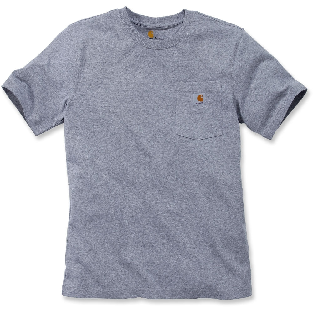 Carhartt Mens Work Pocket Short Sleeve Cotton T Shirt Tee