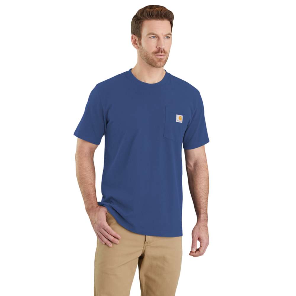 Carhartt Mens Work Pocket Short Sleeve Cotton T Shirt Tee