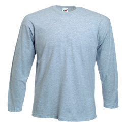 Fruit of the Loom Long Sleeve Value T Shirt