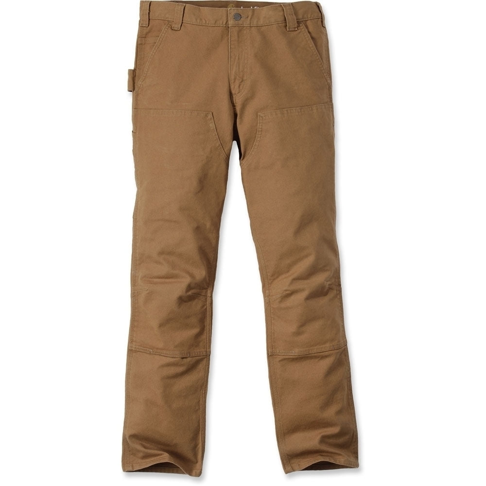 Carhartt Mens Stretch Duck Double Front Rugged Work Trousers