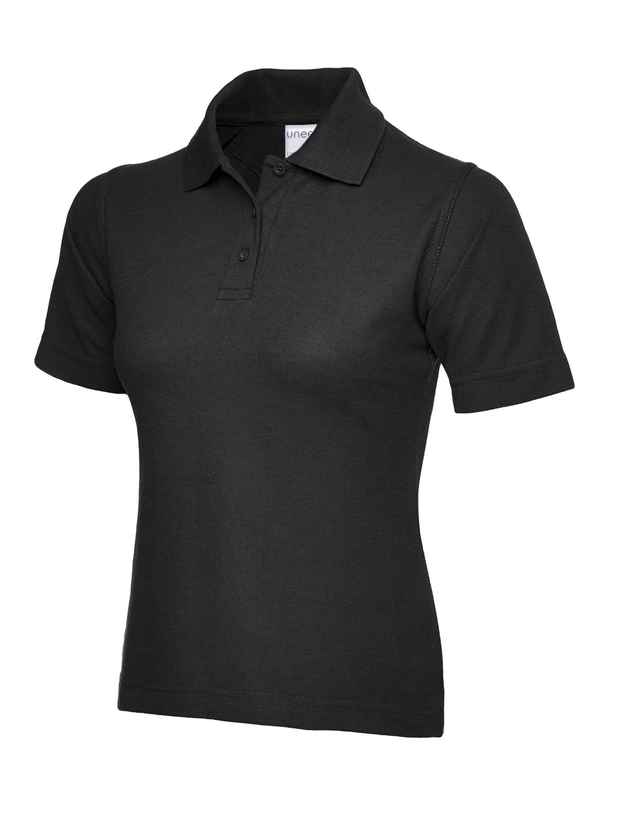 Ladies Ultra Cotton Poloshirt - Black