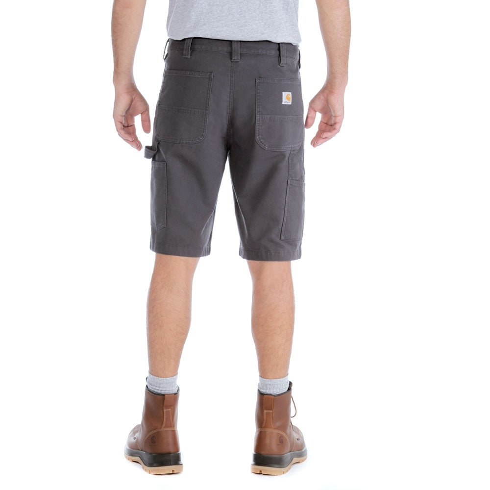 Carhartt Mens Rugged Flex Rigby Cotton Dungaree Work Shorts
