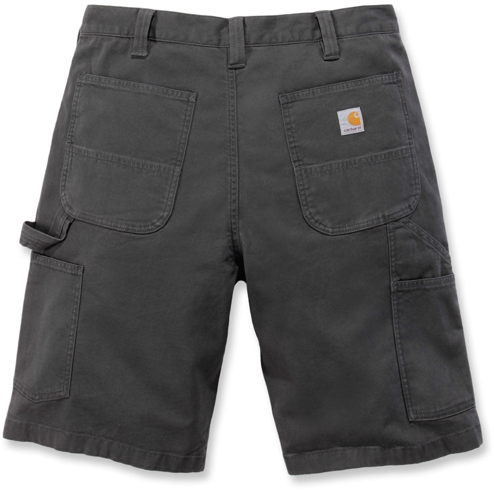 Carhartt Mens Rugged Flex Rigby Cotton Dungaree Work Shorts