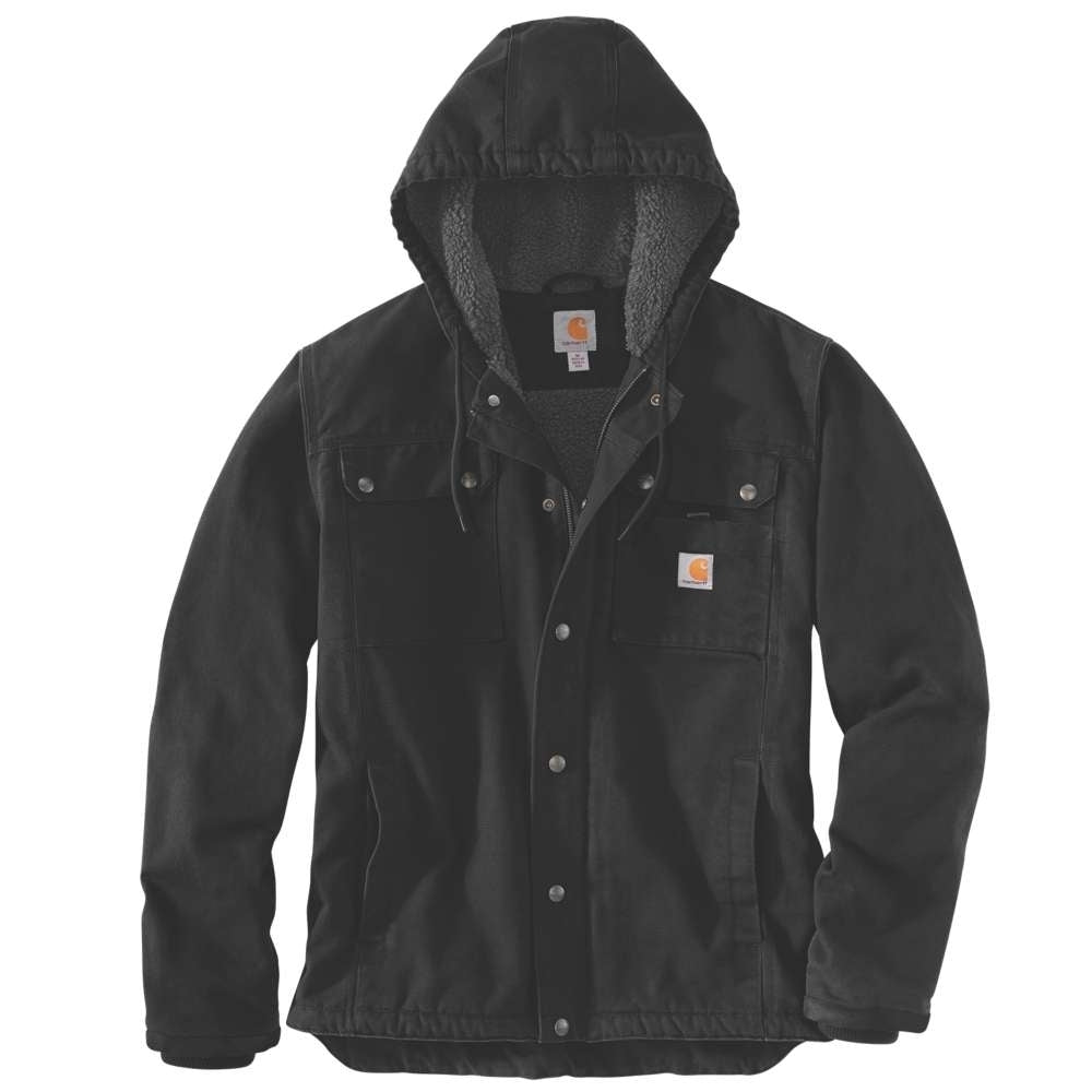 Carhartt Mens Bartlett Sherpa Lined Cotton Work Jacket