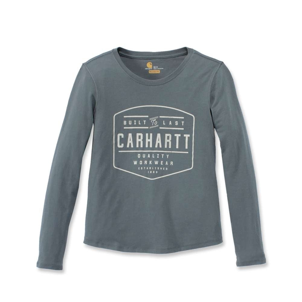 Carhartt Womens Graphic Long Sleeve Cotton T Shirt Tee