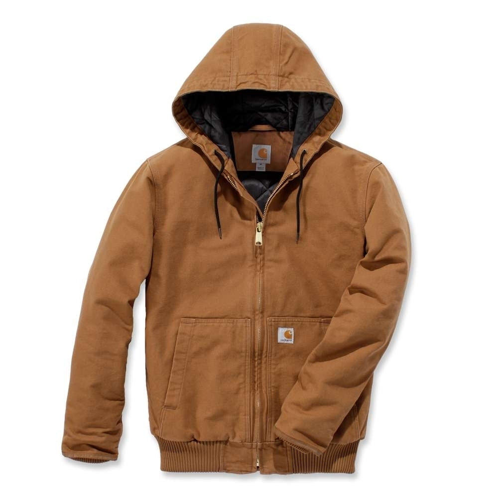 Carhartt Mens Duck Detroit Cotton Insulated Work Jacket