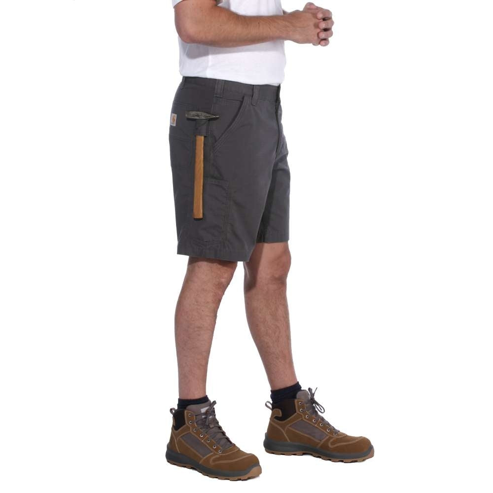 Carhartt Mens Steel Relaxed Fit Multipocket Cargo Shorts