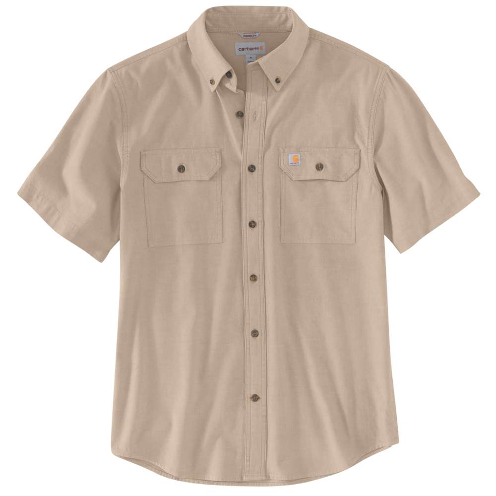 Carhartt Mens Loose Fit Chambray Long Sleeve Cotton Shirt