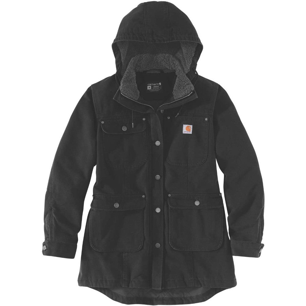 Carhartt Womens Loose Fit Weathered Duck Coat