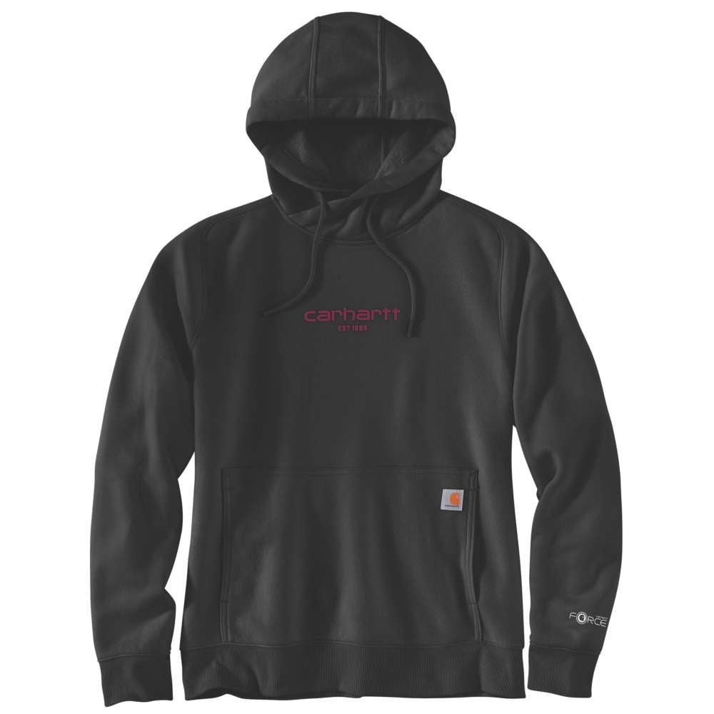 Carhartt Womens Force Lightweight Hooded Sweatshirt