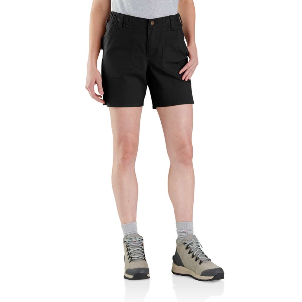 Carhartt Womens Relaxed Fit Canvas Strech Work Shorts
