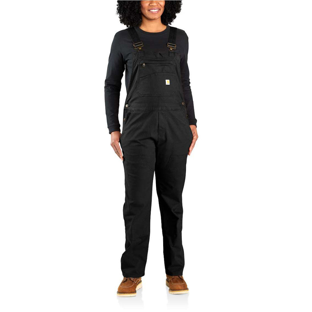 Carhartt Womens Relaxed Fit Multi Pocket Denim Bib Overal