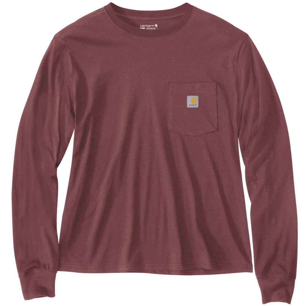 Carhartt Womens Lightweight Long Sleeve Pocket T Shirt