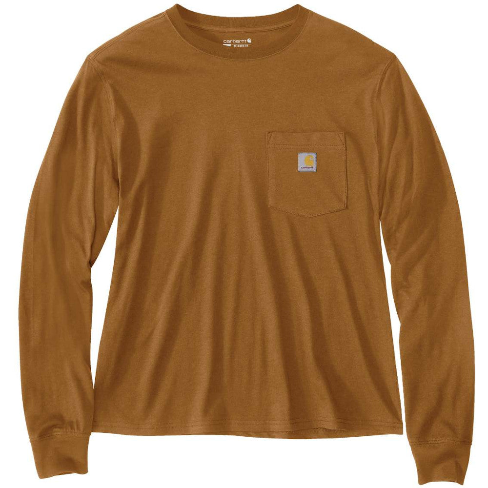 Carhartt Womens Lightweight Long Sleeve Pocket T Shirt