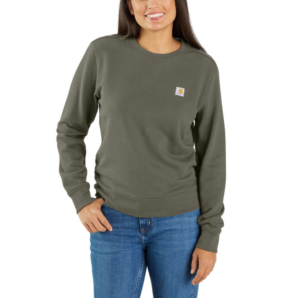 Carhartt Womens French Terry Crewneck Sweatshirt