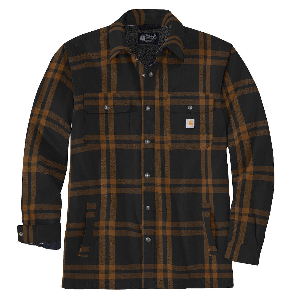 Carhartt Mens Roane Sherpa Lined Shirt Jacket