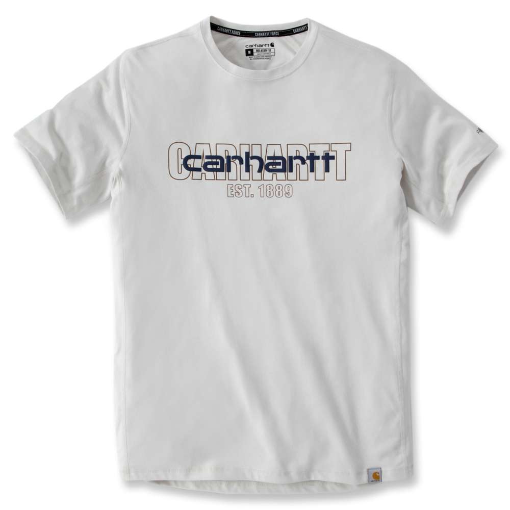 Carhartt Mens Force Short Sleeve Logo Graphic T Shirt