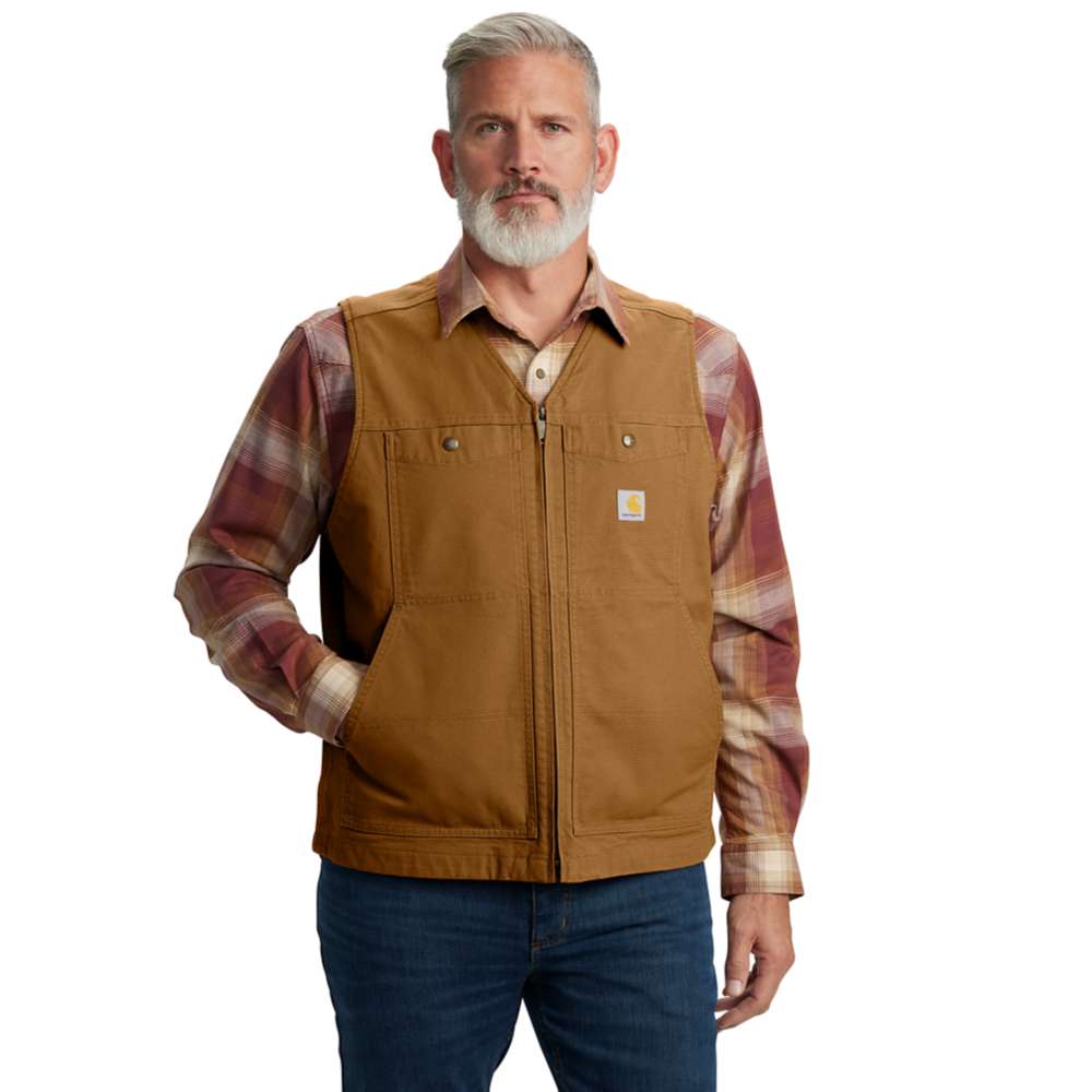 Carhartt Mens Montana Duck Vest Full Zip Bodywarmer