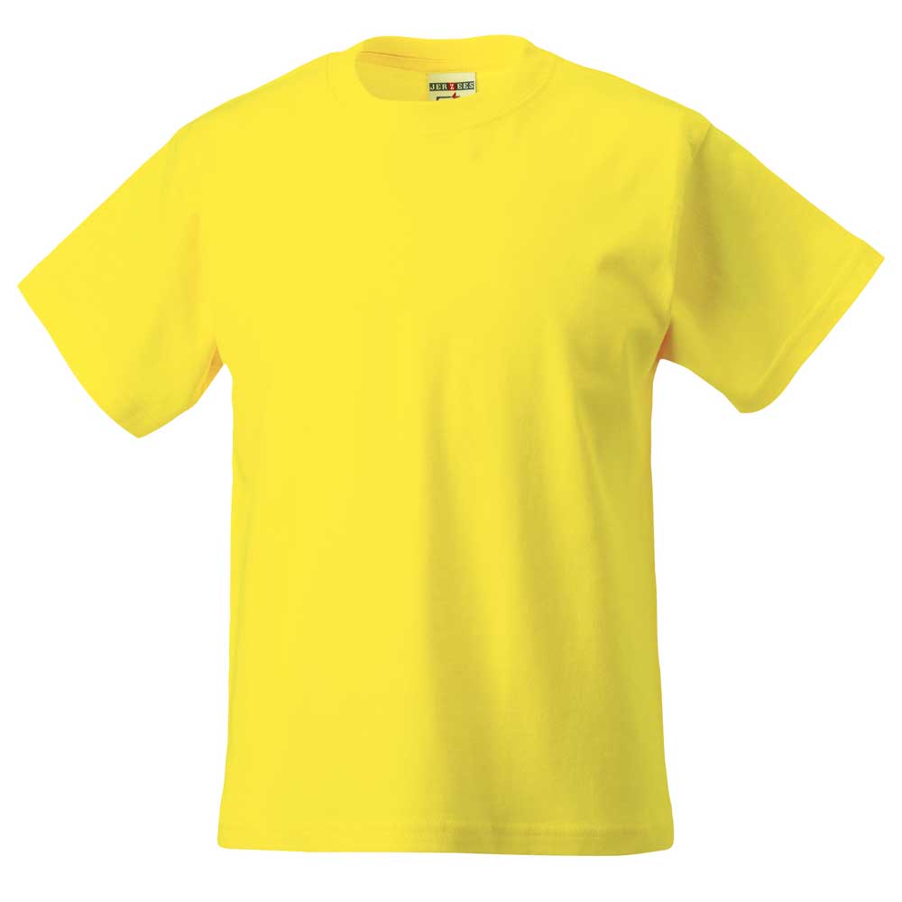 Russell Mens Silver Label Crew Neck Cotton T Shirt